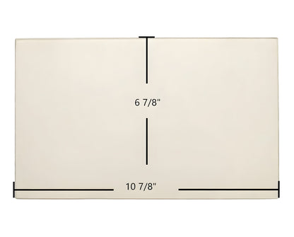 Ceramic Replacement Glass for Arrow 1800A, 2400A, 1890 - 6 7/8" x 10 7/8"