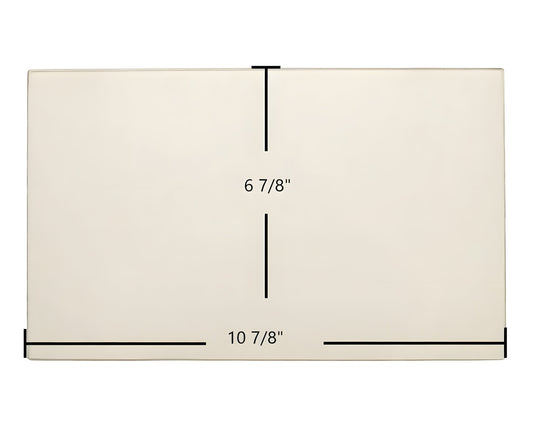 Ceramic Replacement Glass for Arrow 1800A, 2400A, 1890 - 6 7/8" x 10 7/8"