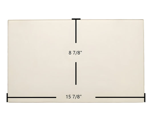 Ceramic Replacement Glass for Arrow 24, 20, 2000, 2400C - 15 7/8" x 8 7/8"