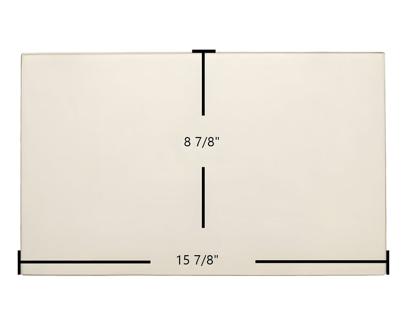 Ceramic Replacement Glass for Arrow 24, 20, 2000, 2400C - 15 7/8" x 8 7/8"