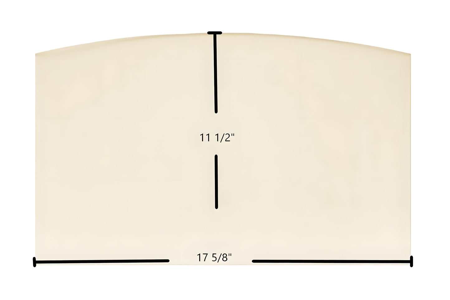 Ceramic Replacement Glass for Arrow i22 - 17 5/8" x 11 1/2"