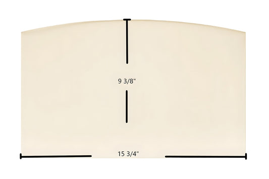 Ceramic Replacement Glass for Arrow S10 - 9 3/8" x 15 3/4"