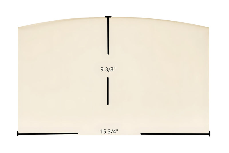 Ceramic Replacement Glass for Arrow S10 - 9 3/8" x 15 3/4"