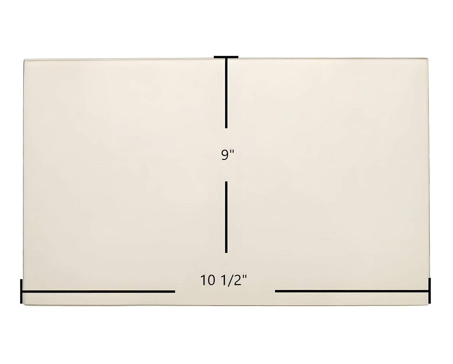 Ceramic Replacement Glass for Ashley Door Replacement Ceramic Glass | 9" x 10 1/2" - 9" x 10 1/2"