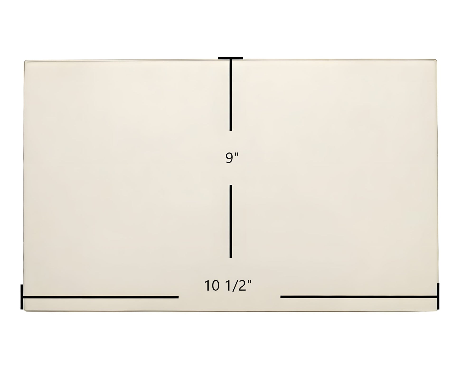 Ceramic Replacement Glass for Ashley Door Replacement Ceramic Glass | 9" x 10 1/2" - 9" x 10 1/2"