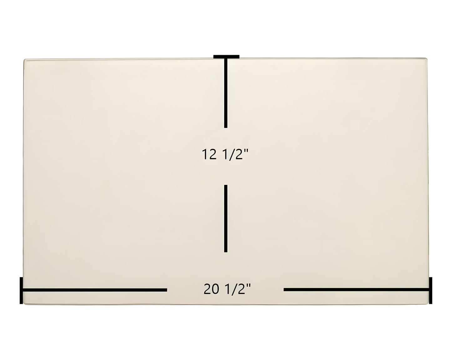 Ceramic Replacement Glass for Ashley AHSDI, APS1, APS1C Door Glass Replacement - 20 1/2" x 12 1/2"