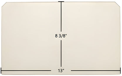 Ceramic Replacement Glass for Ashley APS1100B Glass Replacement - 13" x 8 3/8"