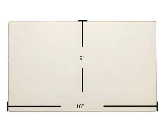 Ceramic Replacement Glass for Aurora 7GASDN Door Glass Replacement - 16" x 9"