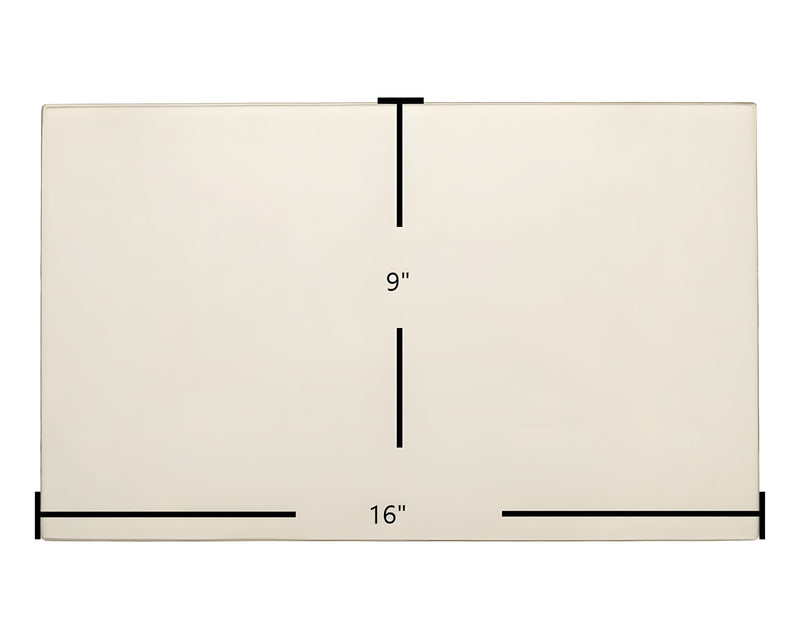 Ceramic Replacement Glass for Aurora 7GASDN Door Glass Replacement - 16" x 9"