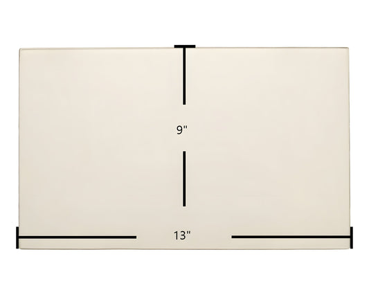 Ceramic Replacement Glass for Aurora 7GASDO-ND/CUS Door Glass Replacement - 13" x 9"