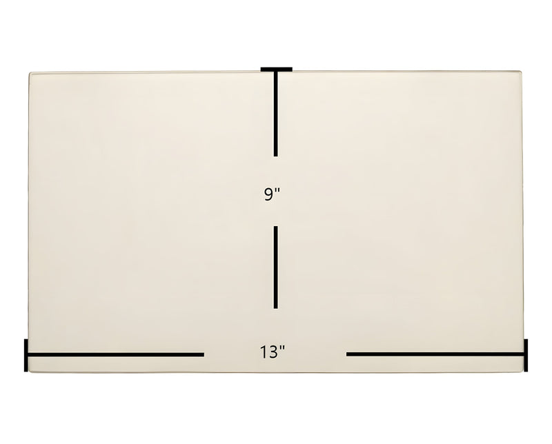Ceramic Replacement Glass for Aurora 7GASDO-ND/CUS Door Glass Replacement - 13" x 9"