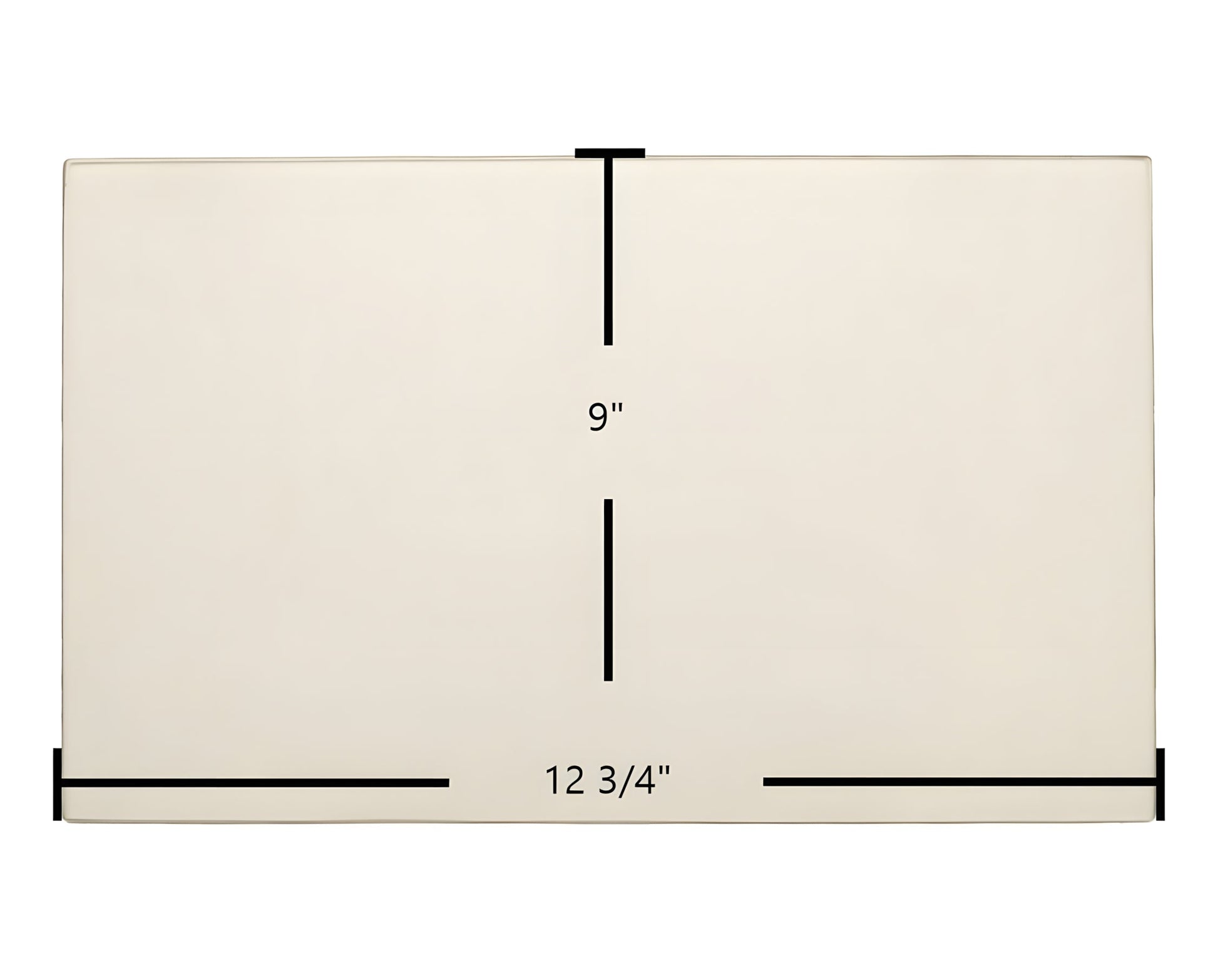 Ceramic Replacement Glass for Aurora 7GASDO-ND Door Glass Replacement - 12 3/4" x 9"