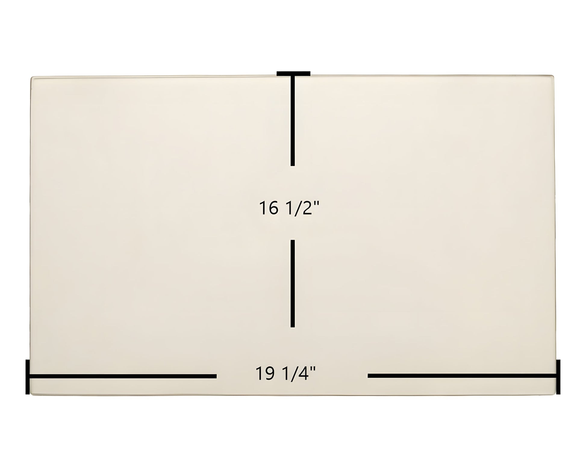 Ceramic Replacement Glass for Austroflamm Chester Compact/Xtra Door Glass Replacement - 16 1/2" x 19 1/4"