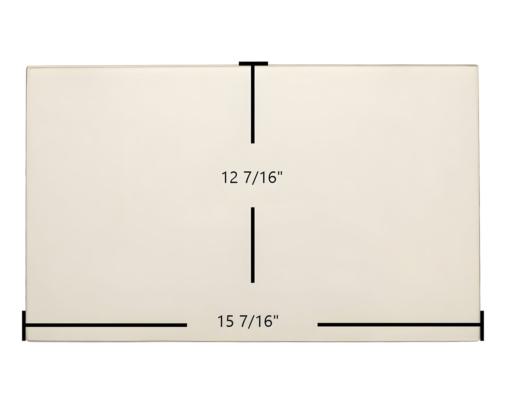 Ceramic Replacement Glass for Austroflamm G3 Door Glass Replacement - 12 7/16" x 15 7/16"