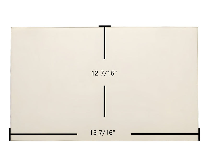 Ceramic Replacement Glass for Austroflamm G3 Door Glass Replacement - 12 7/16" x 15 7/16"