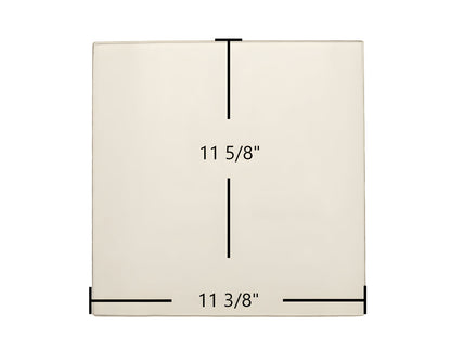 Ceramic Replacement Glass for Austroflamm Integra FS Door Glass Replacement - 11 3/8" x 11 5/8"