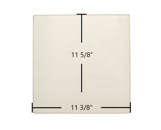 Ceramic Replacement Glass for Austroflamm Integra FS Door Glass Replacement - 11 3/8" x 11 5/8"
