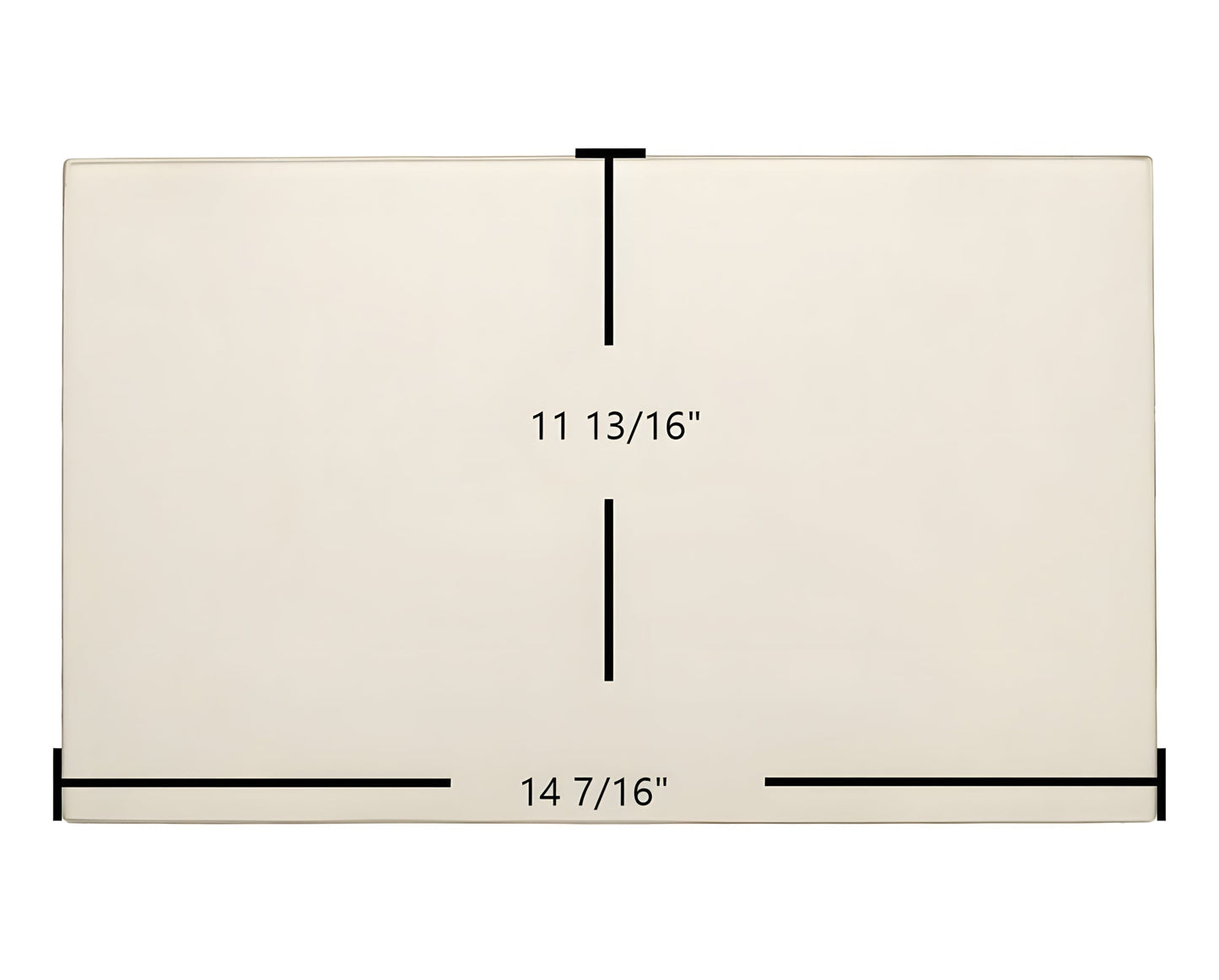 Ceramic Replacement Glass for Austroflamm Prima Door Glass Replacement - 14 7/16" x 11 13/16"