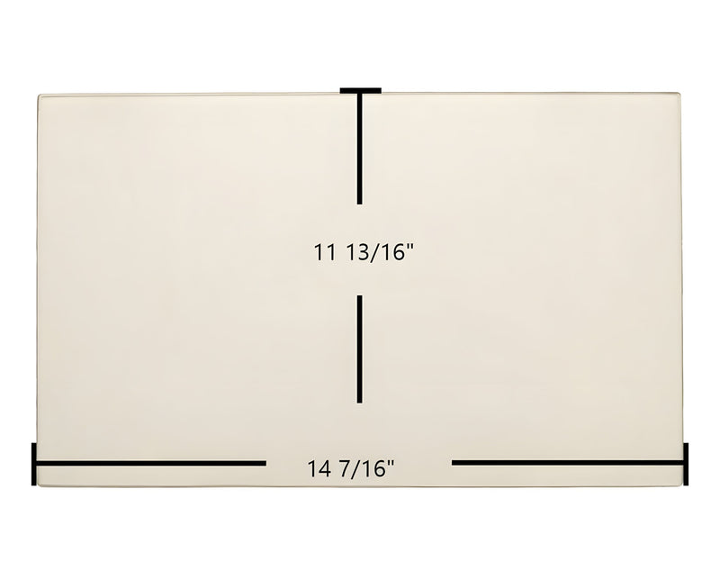 Ceramic Replacement Glass for Austroflamm Prima Door Glass Replacement - 14 7/16" x 11 13/16"