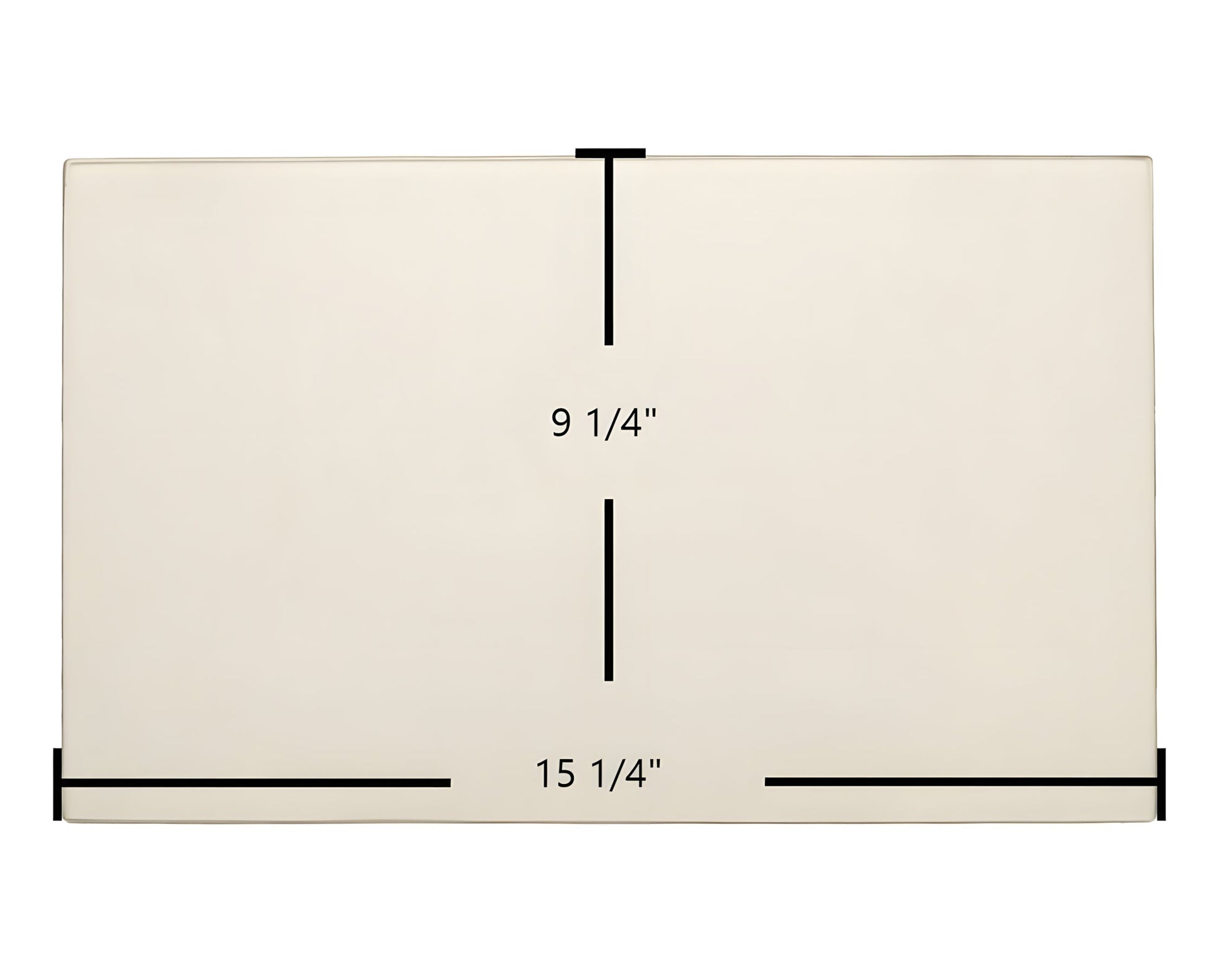 Ceramic Replacement Glass for Avalon 1250 / 1750 / Spokane Door Glass Replacement - 15 1/4" x 9 1/4"