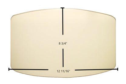 Ceramic Replacement Glass for Avalon 796 / 700 / 901 (Small) Door Glass Replacement - 12 11/16" x 8 3/4"