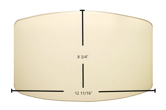 Ceramic Replacement Glass for Avalon 796 / 700 / 901 (Small) Door Glass Replacement - 12 11/16" x 8 3/4"