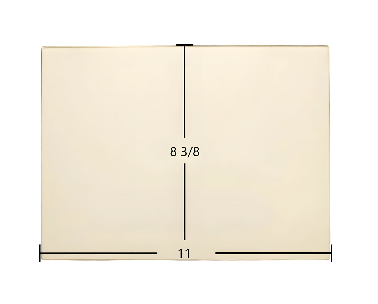 Ceramic Replacement Glass for Avalon Arbor / Lopi Leyden Door Glass Replacement - 8 3/8" x 11"