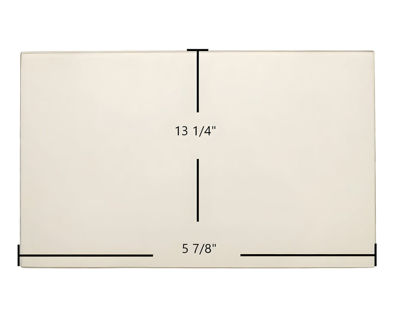 Ceramic Replacement Glass for Avalon Astoria Pellet Side Door Glass Replacement - 5 7/8" x 13 1/4"