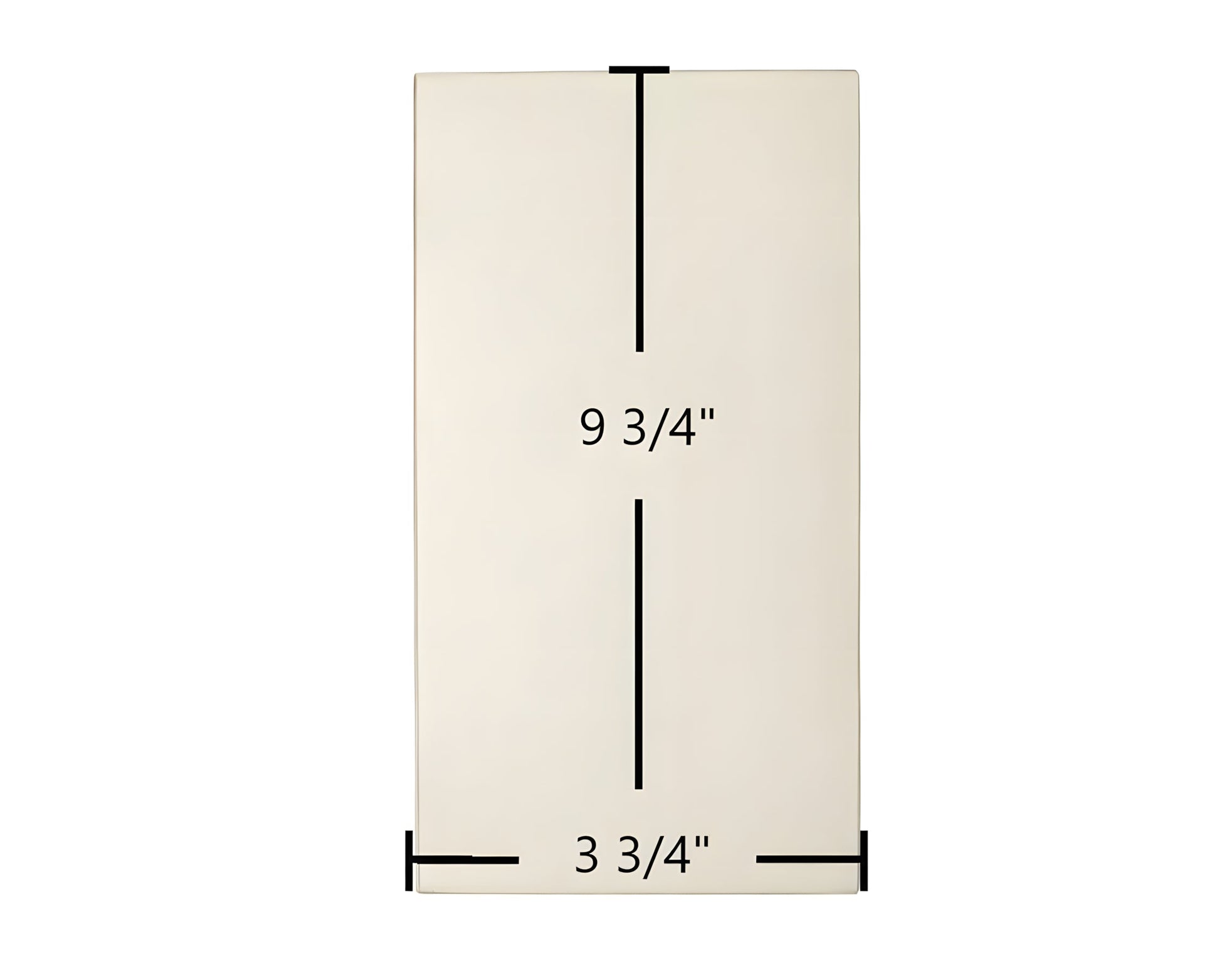 Ceramic Replacement Glass for Avalon Avanti Side Door Glass Replacement - 9 3/4" x 3 3/4"