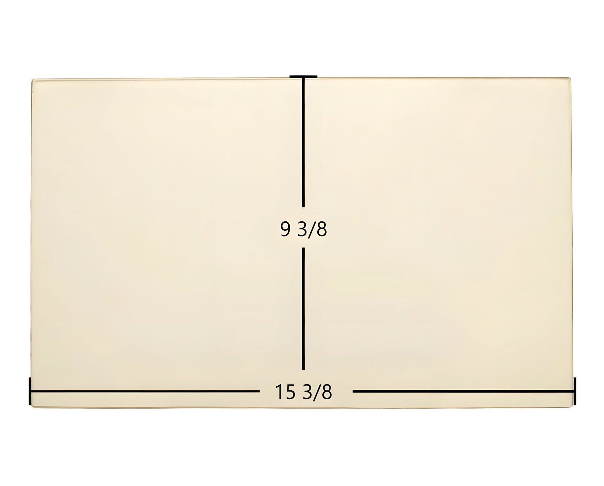 Ceramic Replacement Glass for Avalon Camano / Lopi AGP Door Glass Replacement - 15 3/8" x 9 3/8"