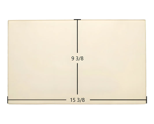 Ceramic Replacement Glass for Avalon Camano / Lopi AGP Door Glass Replacement - 15 3/8" x 9 3/8"