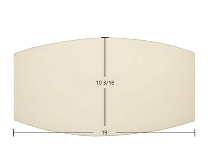 Ceramic Replacement Glass for Avalon Olympic / 1190 / 1196 Door Glass Replacement - 19" x 10 3/16"