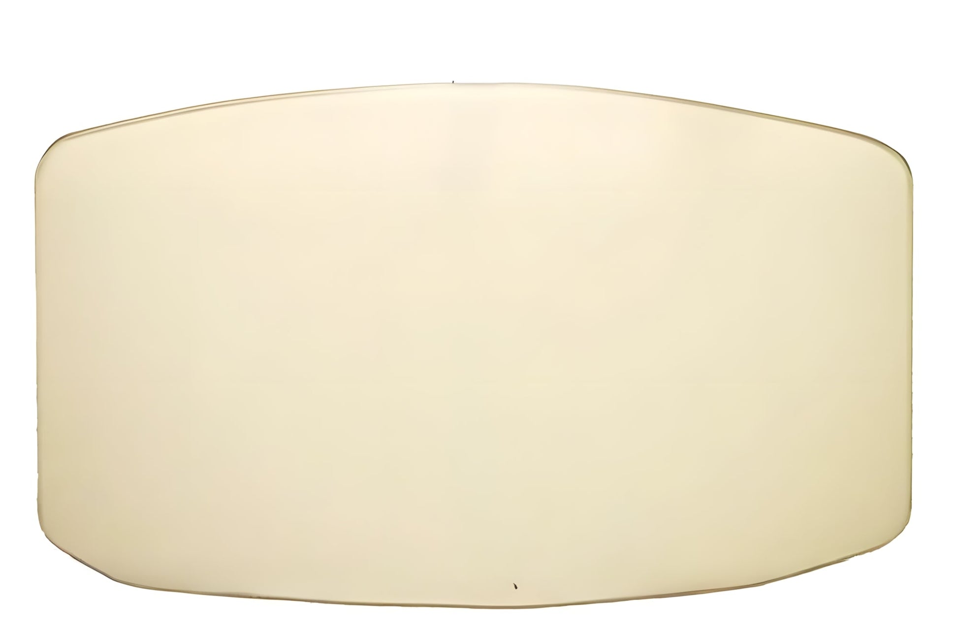 Ceramic Replacement Glass for Avalon Small Pellet Stove Door Glass Replacement - 17 1/8" x 10 3/16" Arched