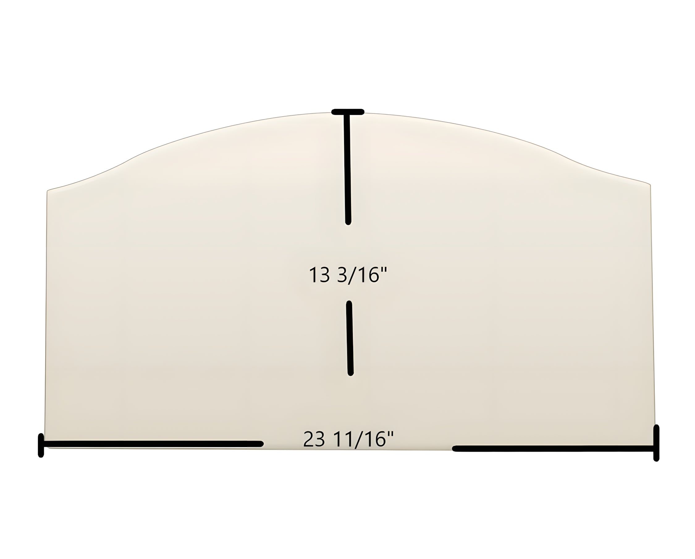Ceramic Replacement Glass for BIS Panorama Door Glass Replacement - 23 ...