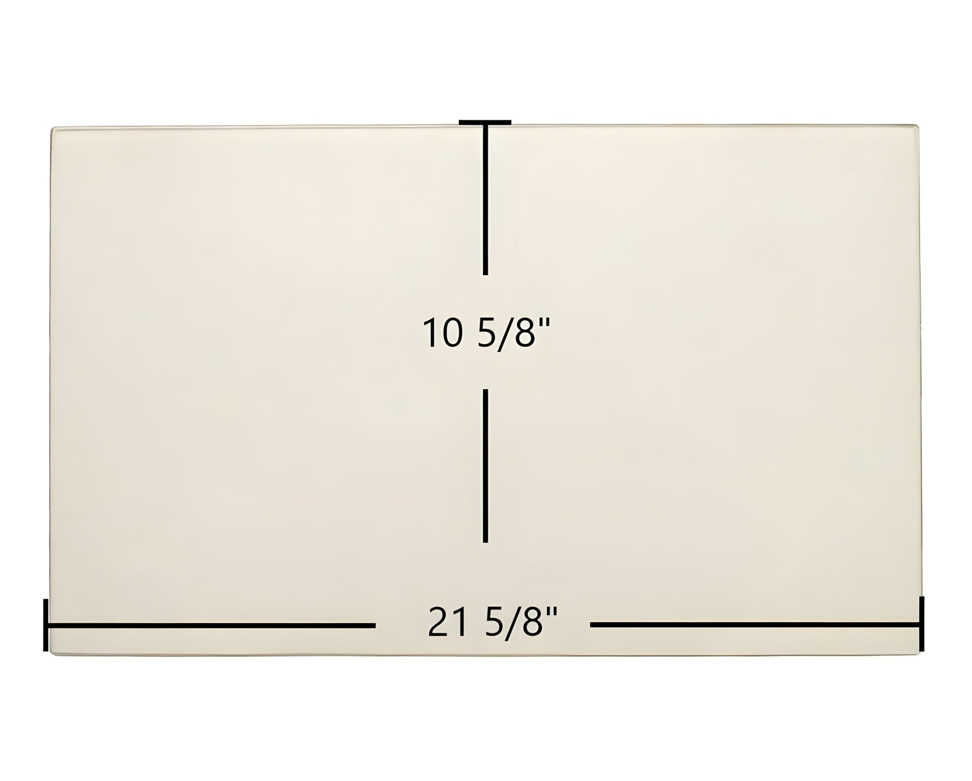 Ceramic Replacement Glass for Blaze King Briarwood BRII/90 Door Glass Replacement - 21 5/8" x 10 5/8"