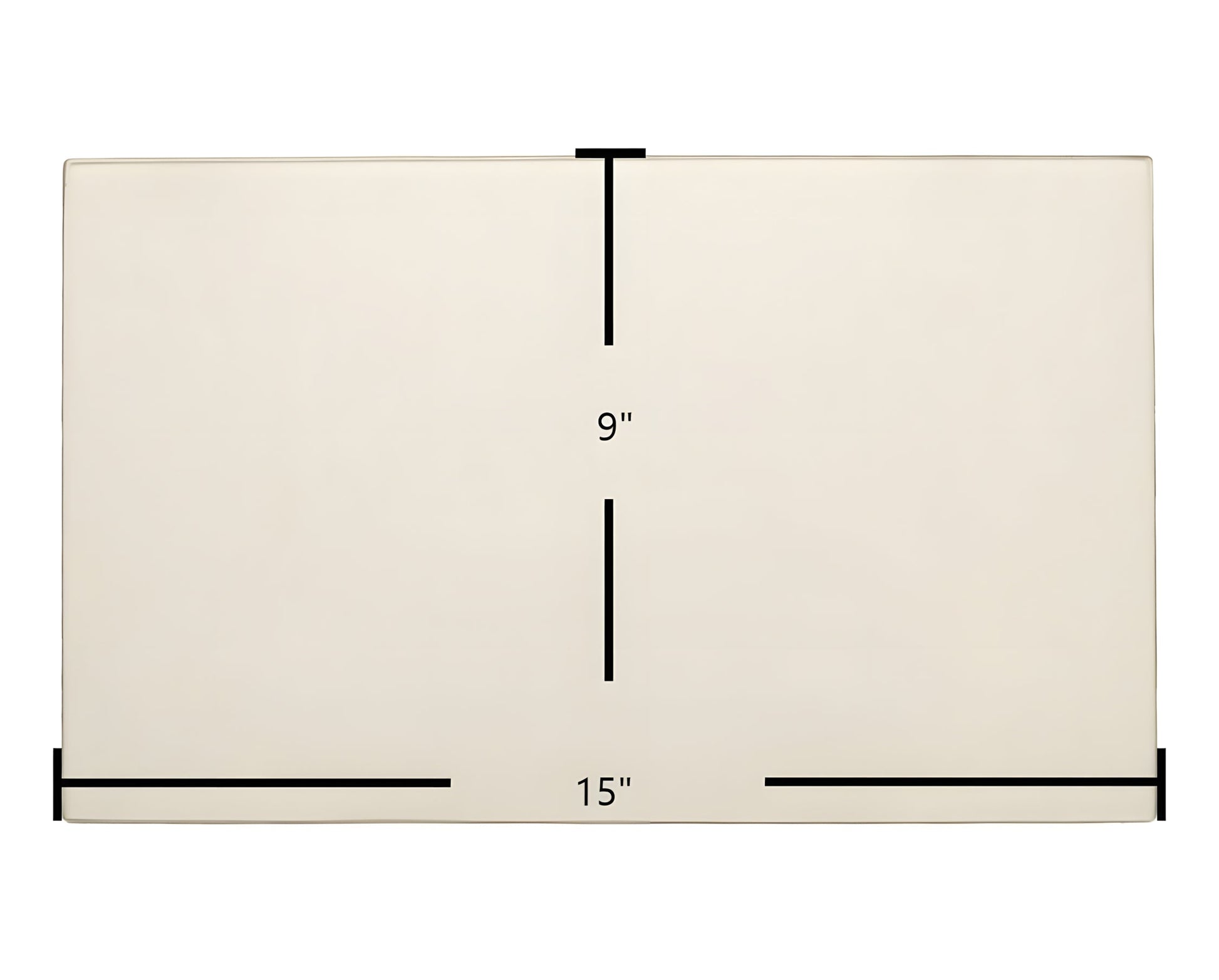 Ceramic Replacement Glass for Blaze King Chinook 20, CK20, Sirocco 20, SC20 Door Glass Replacement - 9" x 15"