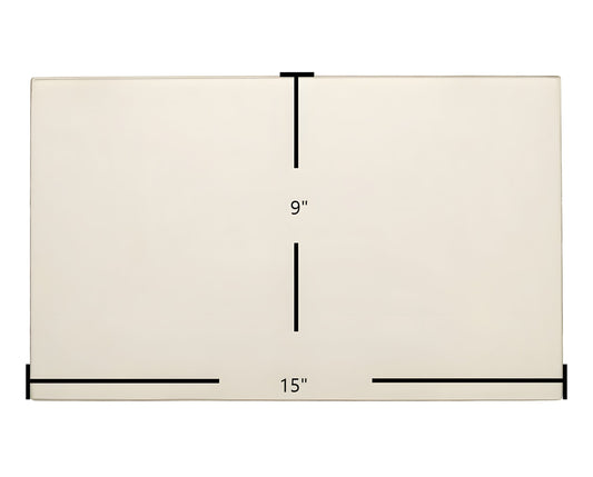 Ceramic Replacement Glass for Blaze King Chinook 20, CK20, Sirocco 20, SC20 Door Glass Replacement - 9" x 15"