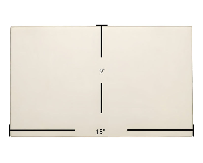 Ceramic Replacement Glass for Blaze King Chinook 20, CK20, Sirocco 20, SC20 Door Glass Replacement - 9" x 15"