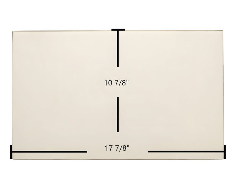 Ceramic Replacement Glass for Blaze King Chinook 30, CK24C, CK24F, Caldera, King 40, Sirocco SC30, Ashford 30.2 Door Glass Replacement - 17 7/8" x 10 7/8"