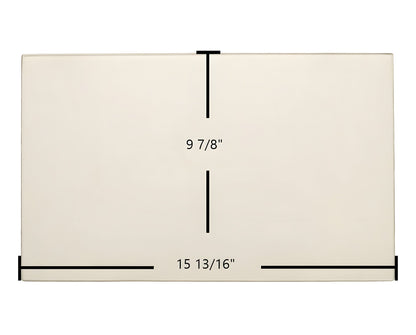 Ceramic Replacement Glass for Blaze King Princess, PI29, PE32, PE1006, PEJ1006, PEJ1106 Door Glass Replacement - 15 13/16" x 9 7/8"