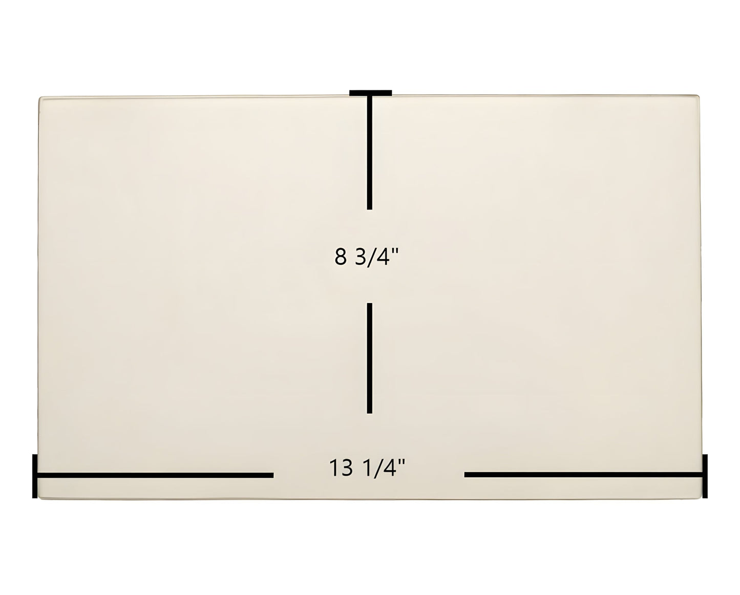 Ceramic Replacement Glass for Breckwell P22, SP22 Maverick, P4000, Big E P1000 PNCA Door Glass Replacement - 13 1/4" x 8 1/4"