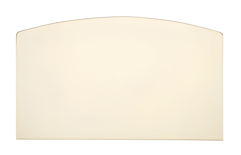 Ceramic Replacement Glass for Brunco Hearthglow Archtop Door Glass Replacement - 8 3/8" x 6 3/8" Archtop
