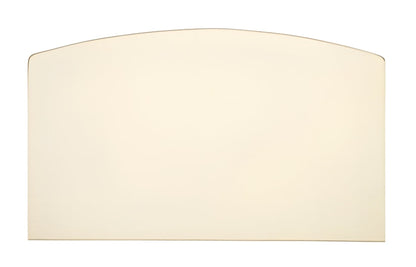 Ceramic Replacement Glass for Brunco Hearthglow Archtop Door Glass Replacement - 8 3/8" x 6 3/8" Archtop