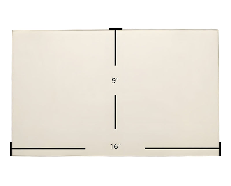 Ceramic Replacement Glass for Brunco Spitfire Insert Door Glass Replacement - 16" x 9"