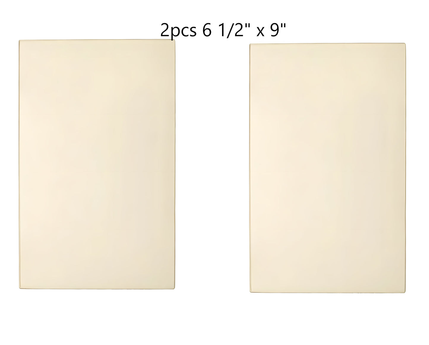 Ceramic Replacement Glass for Buck Stove Glass Kit - 6 1/2" x 9"