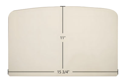 Ceramic Replacement Glass for Buck Stove Townsend III Door Glass Replacement - 15 3/4" x 11"