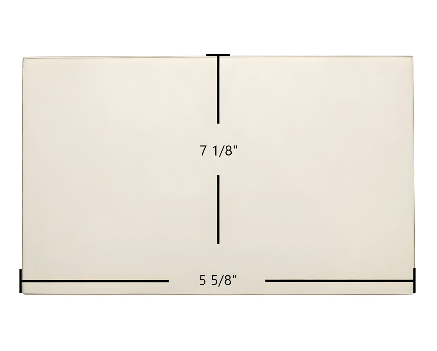 Ceramic Replacement Glass for Carolina I Small Door Glass Replacement - 7 1/8" x 5 5/8"