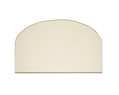 Ceramic Replacement Glass for Cast Heat Door Glass Replacement - 13 3/8" x 9" Archtop