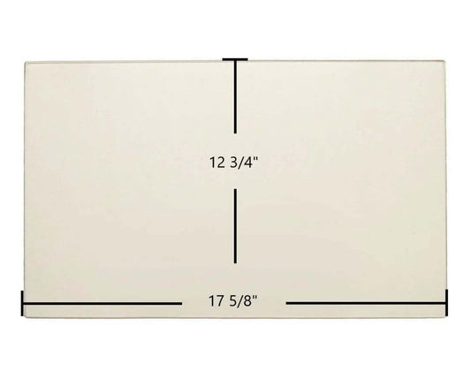 Ceramic Replacement Glass for Century FW3500 Door Glass - 17 5/8" x 12 3/4"