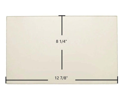 Ceramic Replacement Glass for Century S244, S244E, FW24007, FW2470 Door Glass - 12 7/8" x 8 1/4"